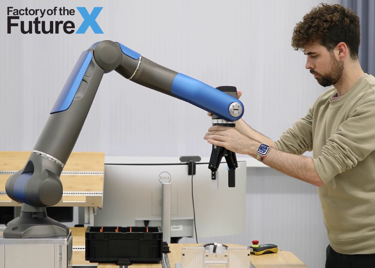 Robotics demonstration at Automatica and Hannover Fair